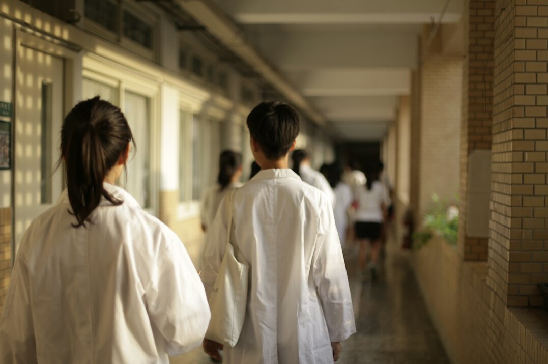group of healthcare students