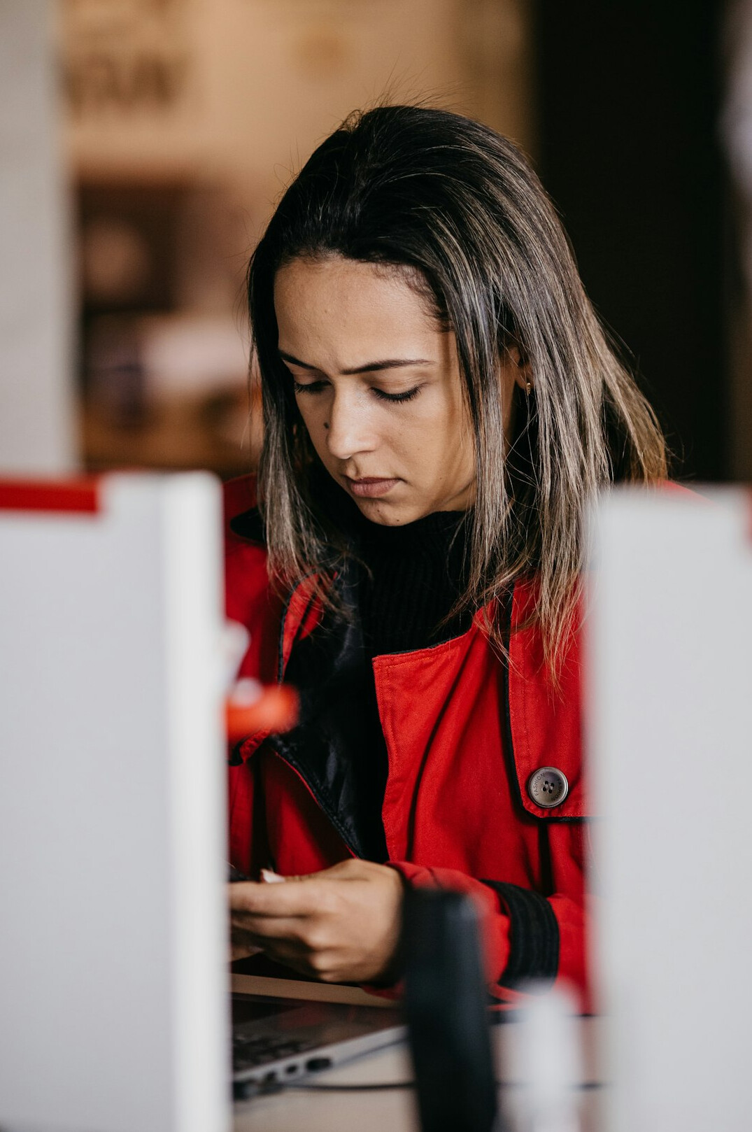 nurse studying online